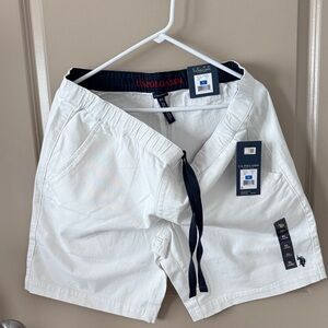 U.S. Polo Assn. Classic White Men's Shorts